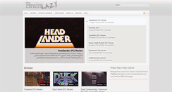 Desktop Screenshot of brainlazy.com